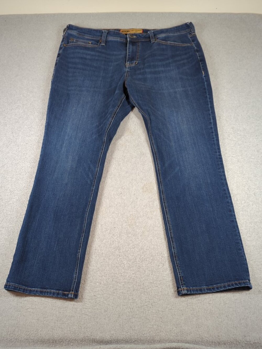 Seven7 Slim Straight Jeans Men's 38x30 (Fit 38x29) Blue Denim Stretch
